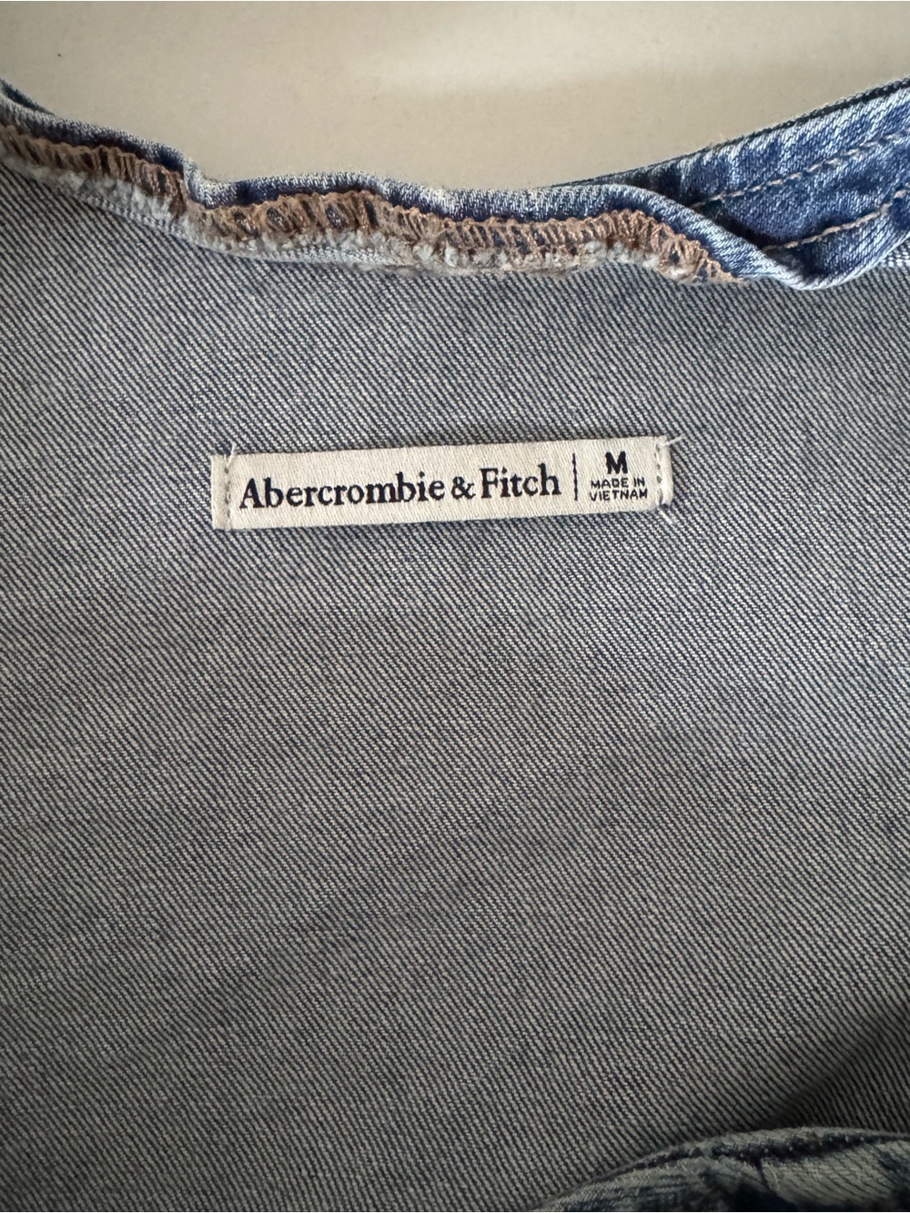 Abercrombie & Fitch Denim Shell Top - Picture 4 of 4